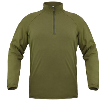 Лонгслив с молнией